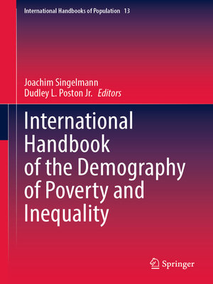 cover image of International Handbook of the Demography of Poverty and Inequality